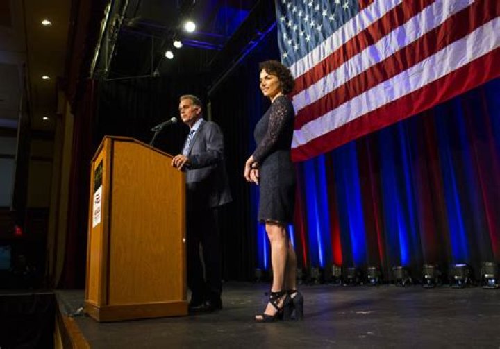 Amy Tarkanian delivers fiery election night speech after husband&rsquo;s loss