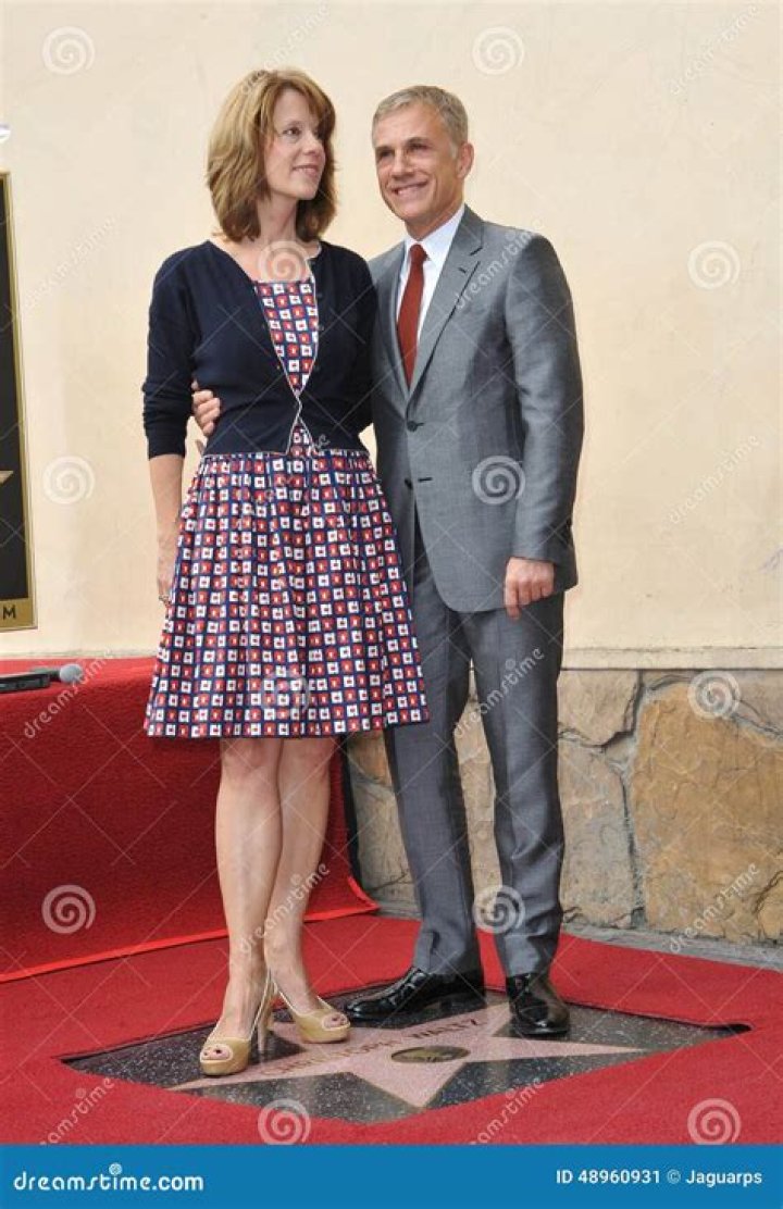Christoph Waltz Y Judith Holste Fotograf&iacute;a editorial Imagen de