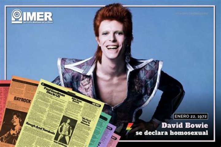 David Bowie se declara homosexual Micrositios temáticos