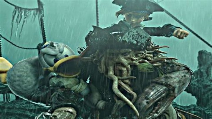 Davy Jones Boss Fight Scene Kingdom Hearts 3 Pirates Of The Caribbean