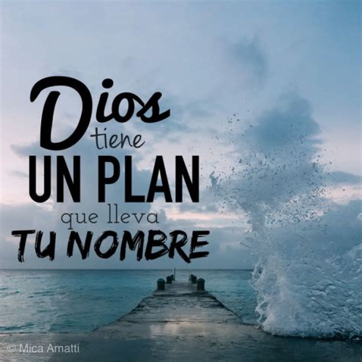 Dios Tiene Un Plan Que Lleva Tu Nombre Spanish Bible Verse Etsy