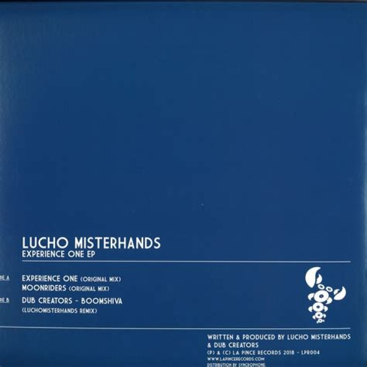 EXPERIENCE ONE Lucho Misterhands La Pince Records