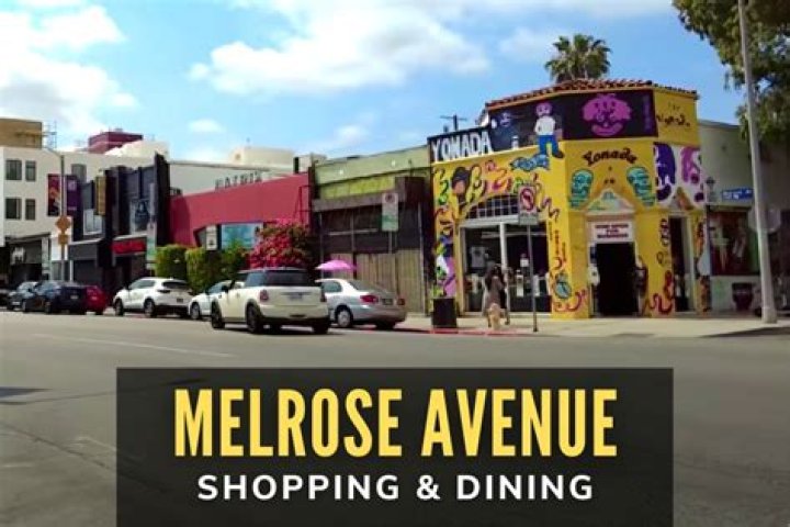 History of Melrose Avenue Shopping + Travel Guide