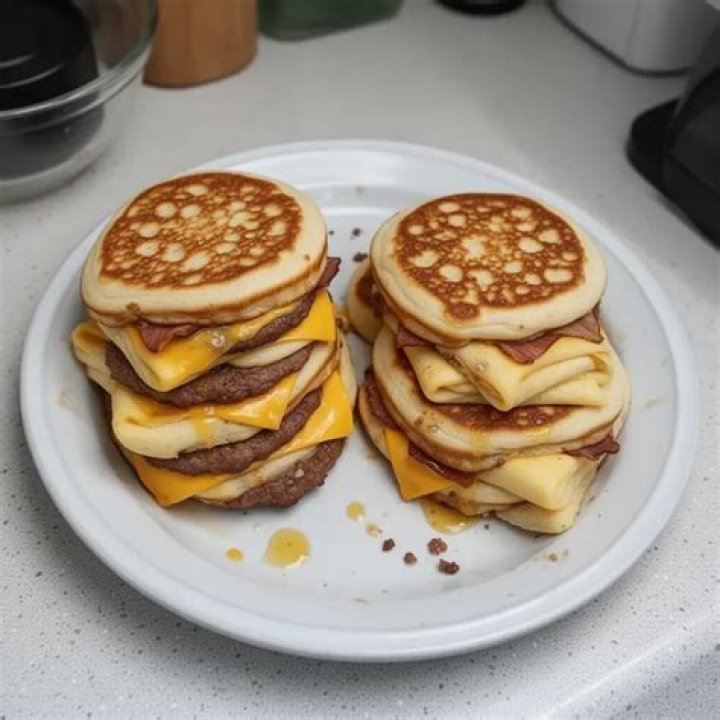 Homemade McGriddle In Under 30 Minutes (Sausage, Egg, And Cheese) Luv68