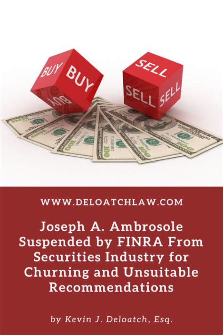 Joseph Ambrosole Suspended by FINRA From Securities Industry for