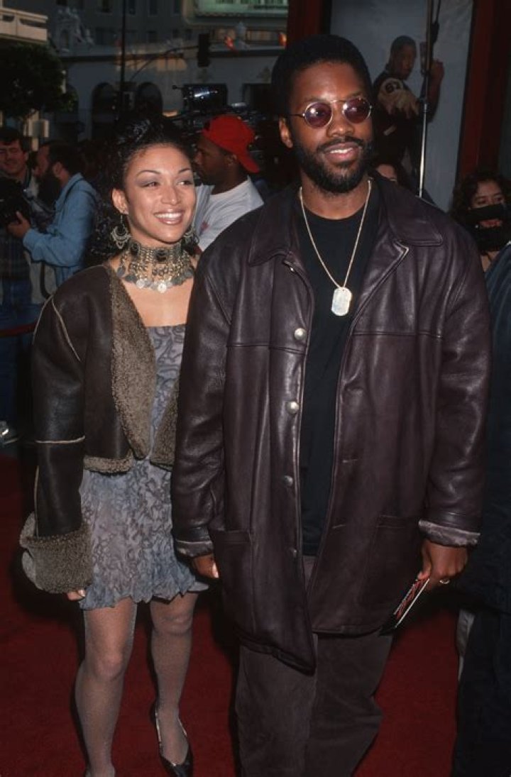 Kadeem Hardison Chante Mooreand their daughter 20 yrs ago