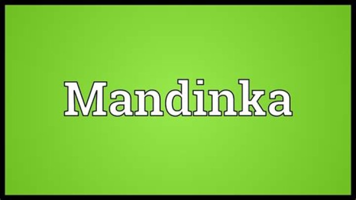 Mandinka Meaning YouTube