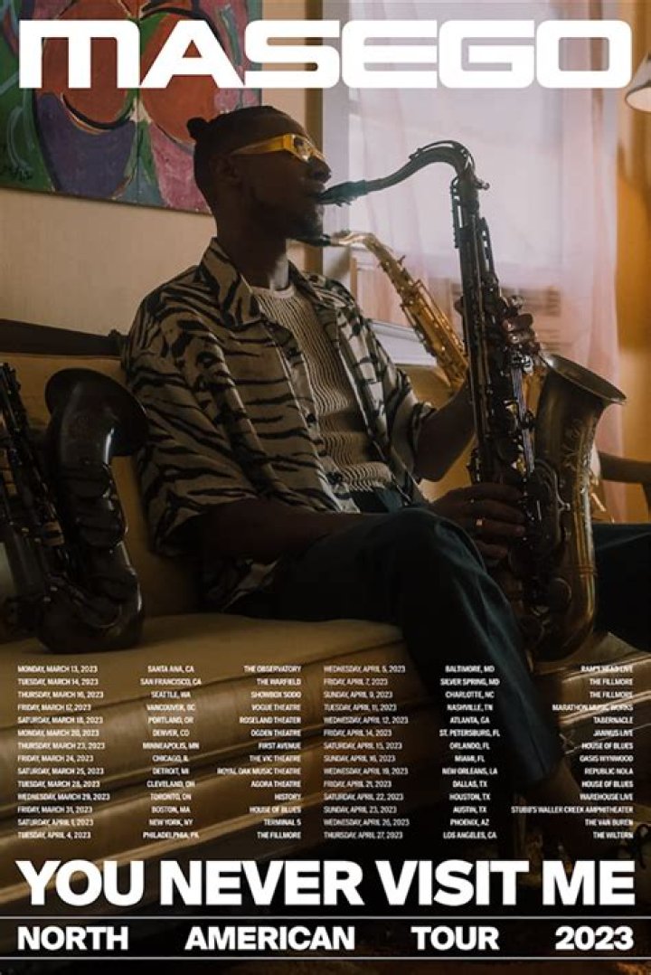 Masego Tickets Masego Tour 2023 and Concert Tickets viagogo