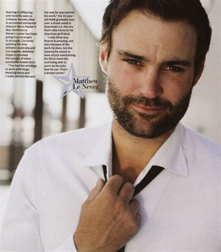 Matt Le Nevez Australian actors, Actors, Matt