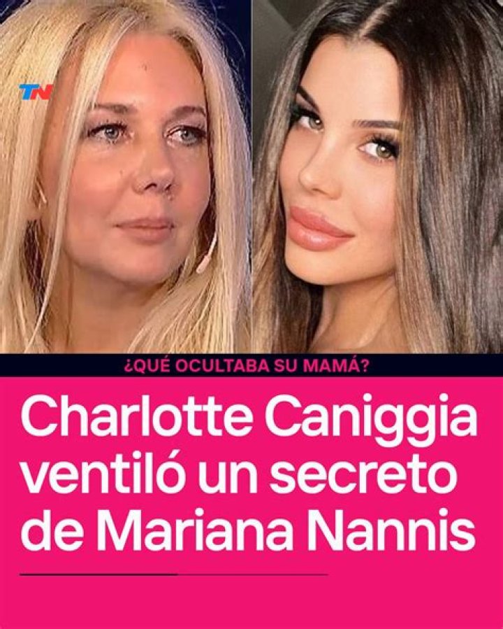 Quién lo creería Charlotte Caniggia confesó que tiene un toc que la