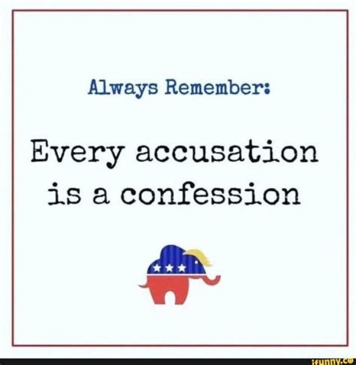 Remember that every accusation is a confession. IDF has a pattern of