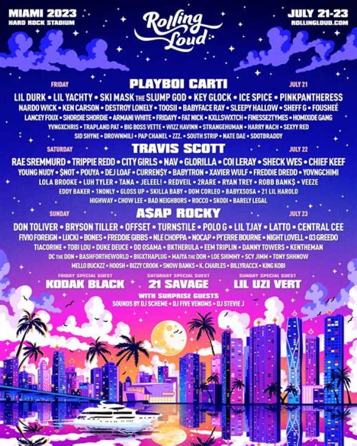 Rolling Loud Miami — a popular annual music festival 2023