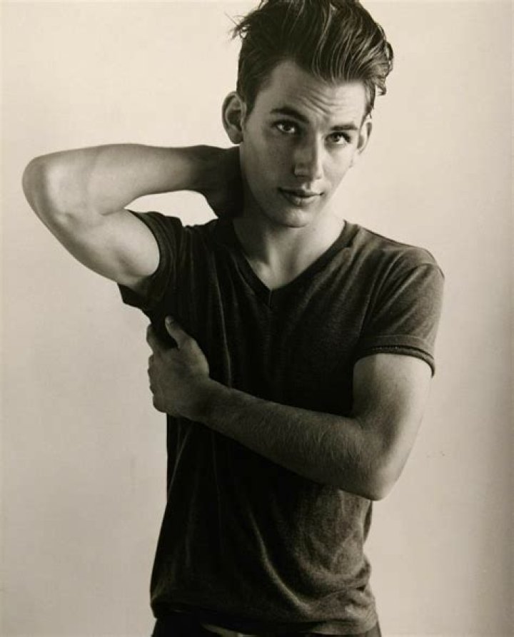 Ryan Haywood old modeling photo from his portfolio (This one is